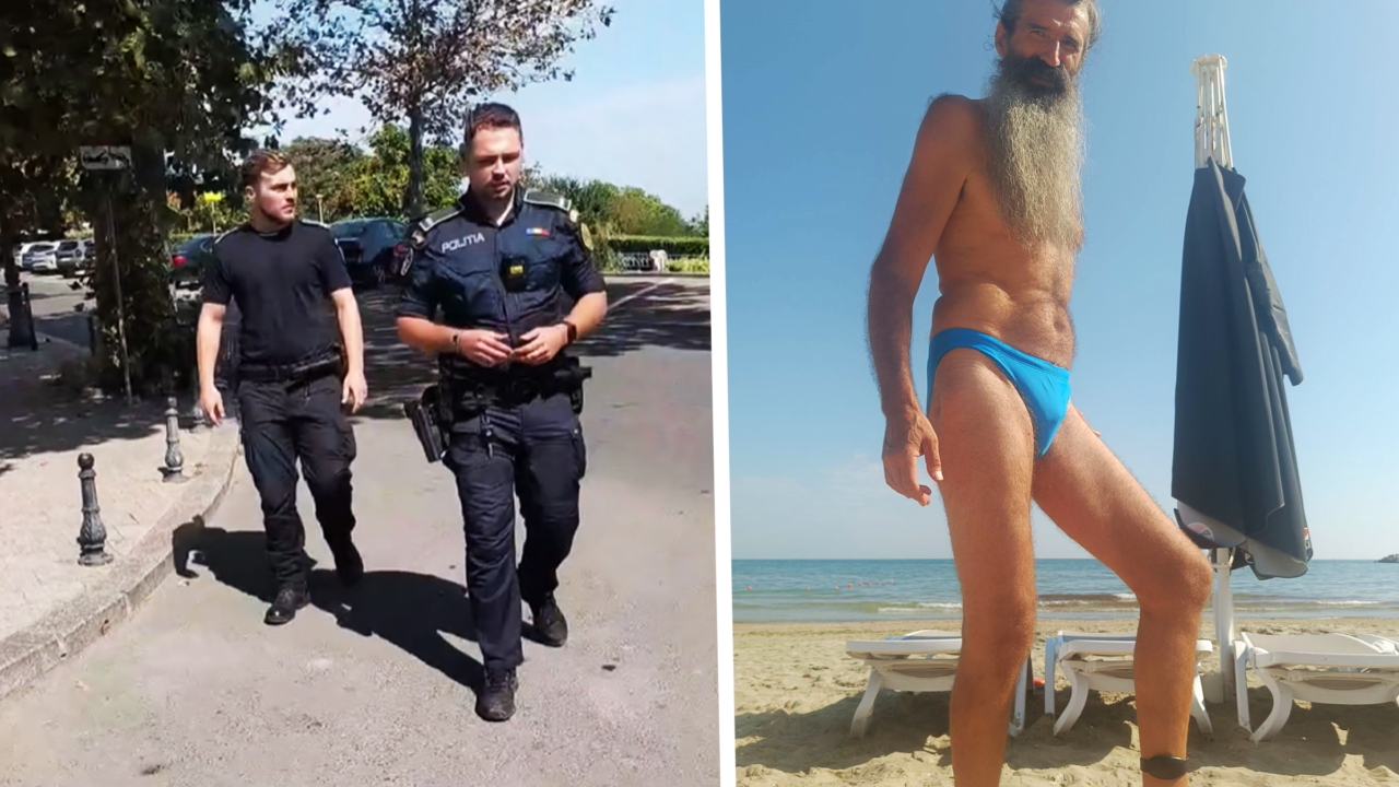 Stegarul Dac, la plajă cu brățara de monitorizare la picior. De ce l-a oprit Poliția
