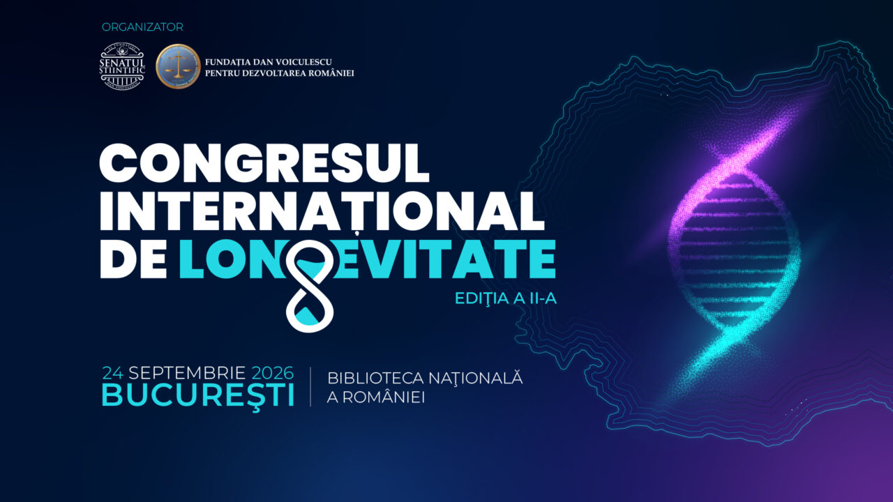 În luna septembrie, România devine centrul mondial al științei longevității: la București se organizează Congresul Internațional de Longevitate