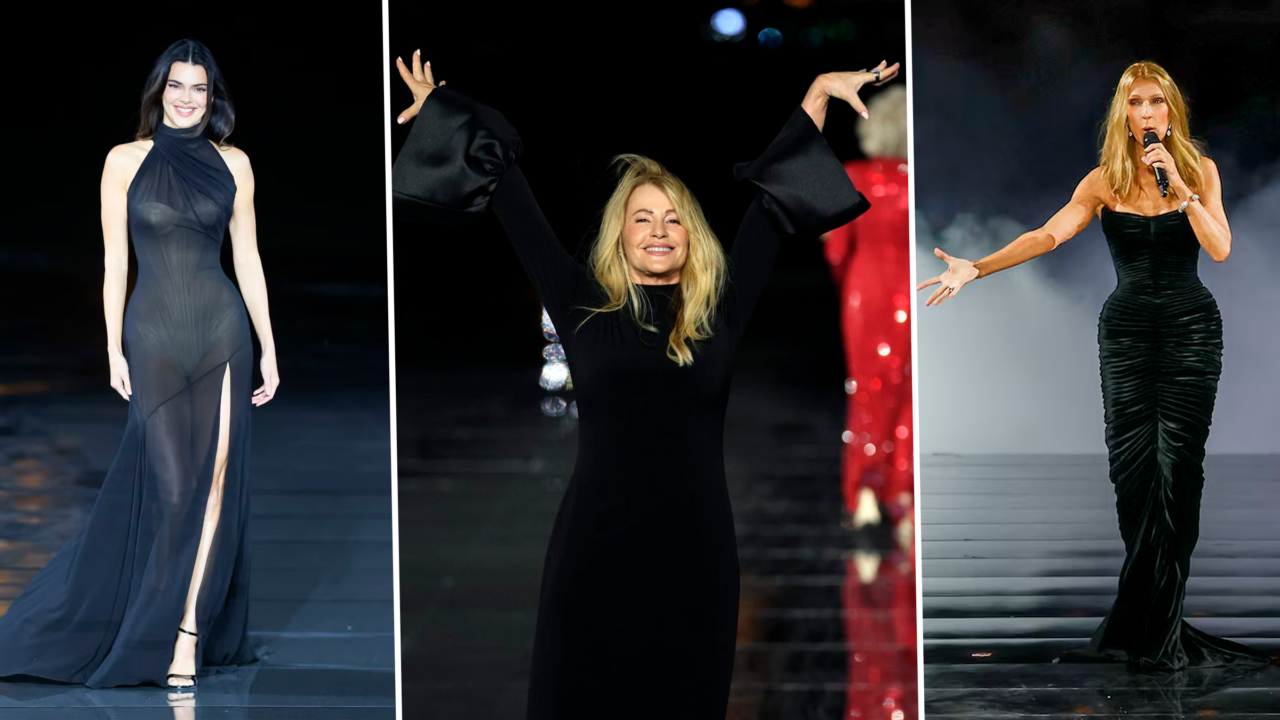 Nadia Comăneci a urcat pe podium la Săptămâna Modei din Paris, alături de Lindsey Vonn, Jane Fonda și Eva Longoria. Celine Dion a cântat la final