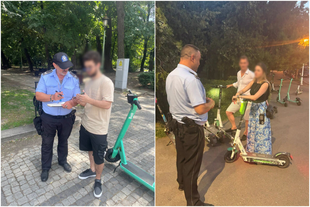 Trotinetele electrice închiriate, interzise în parcurile din București și la evenimentele stradale. PMB anunță noi restricții