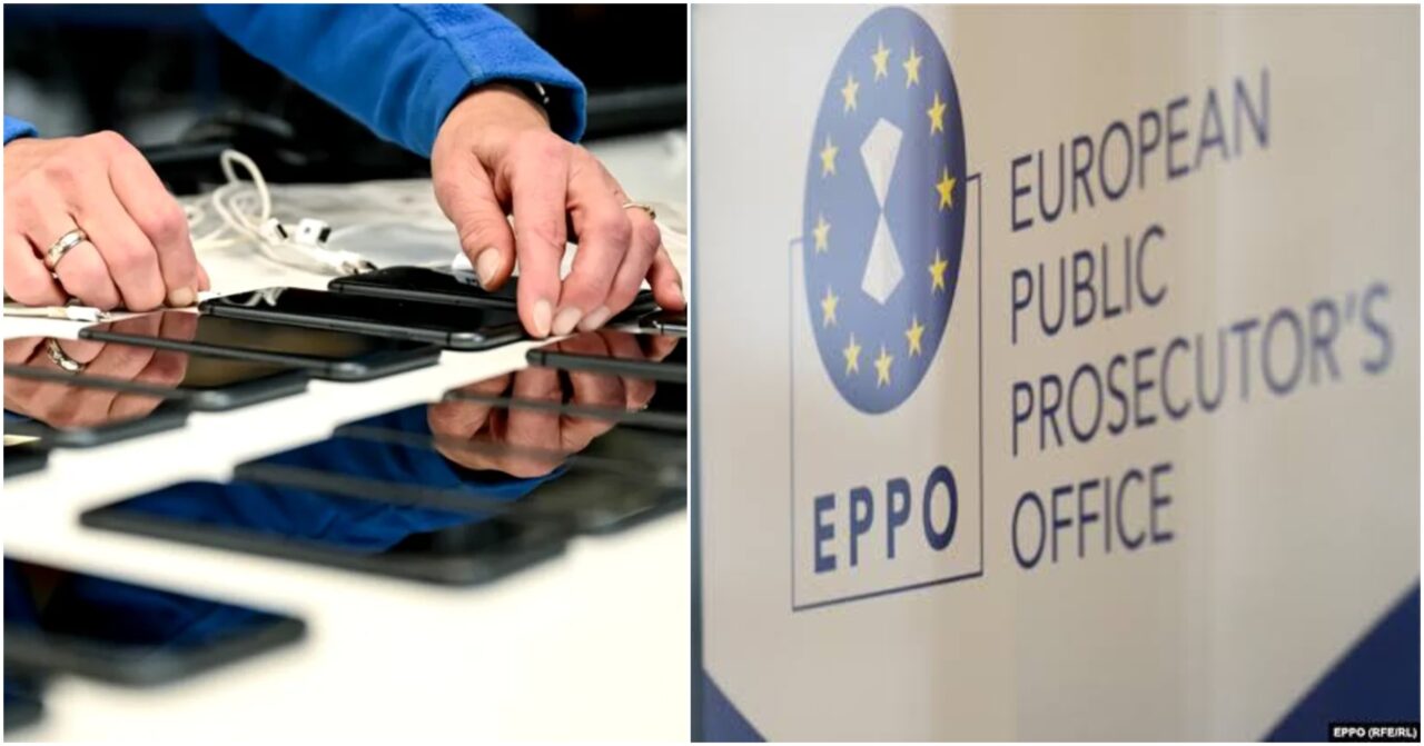 Parchetul European a destructurat o rețea infracțională care a vândut peste un milion de telefoane mobile second-hand ca și cum ar fi fost noi
