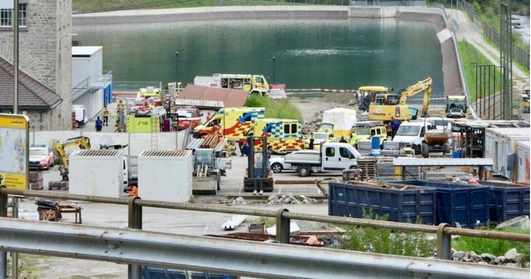 Alertă în Elveția. O explozie violentă a avut loc la centrala hidroelectrică Ritom. Doi muncitori au fost grav răniți