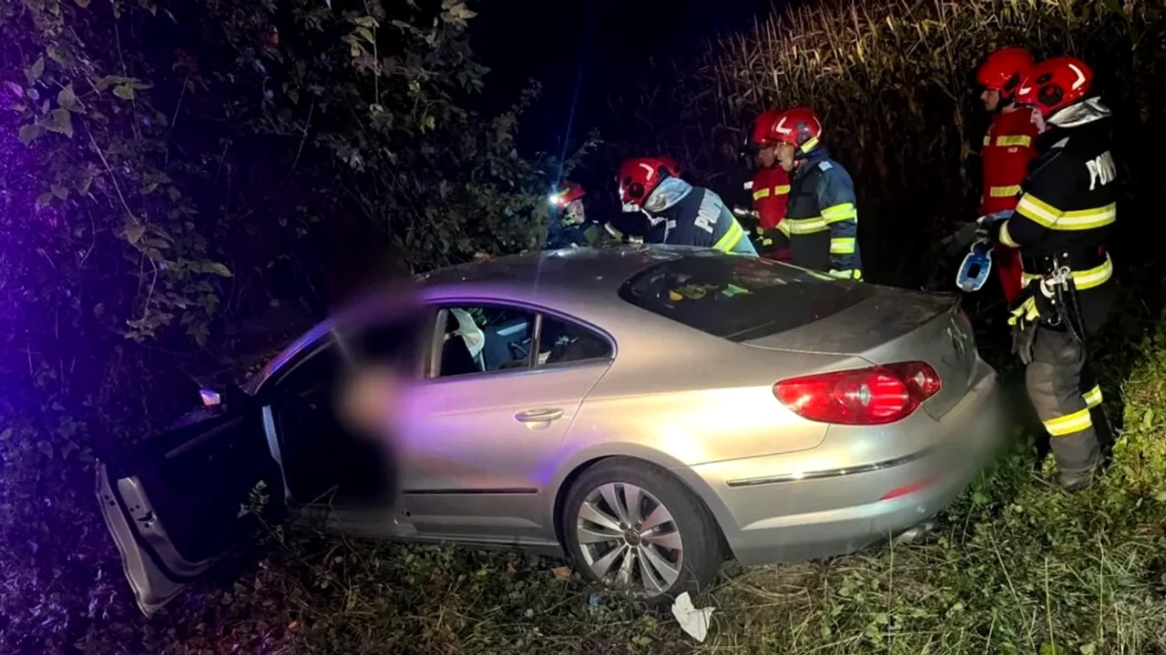 Accident grav în Prahova. Un tânăr de 19 ani a murit, alți doi au fost răniți