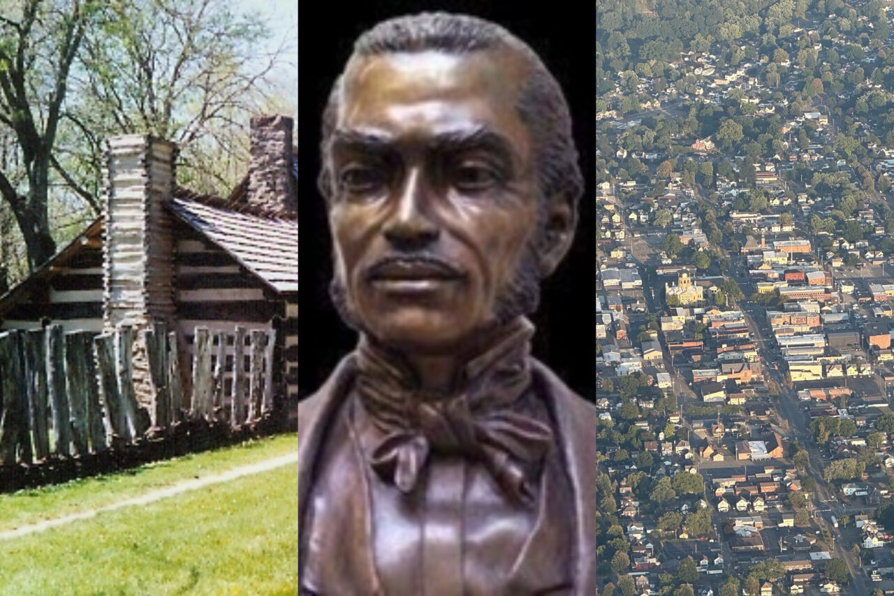 În 1835, fostul sclav Frank McWorter a cumpărat un teren de 80 acri în Ilinois cu 100 de dolari. Un an mai târziu, acesta a înființat New Philadelphia