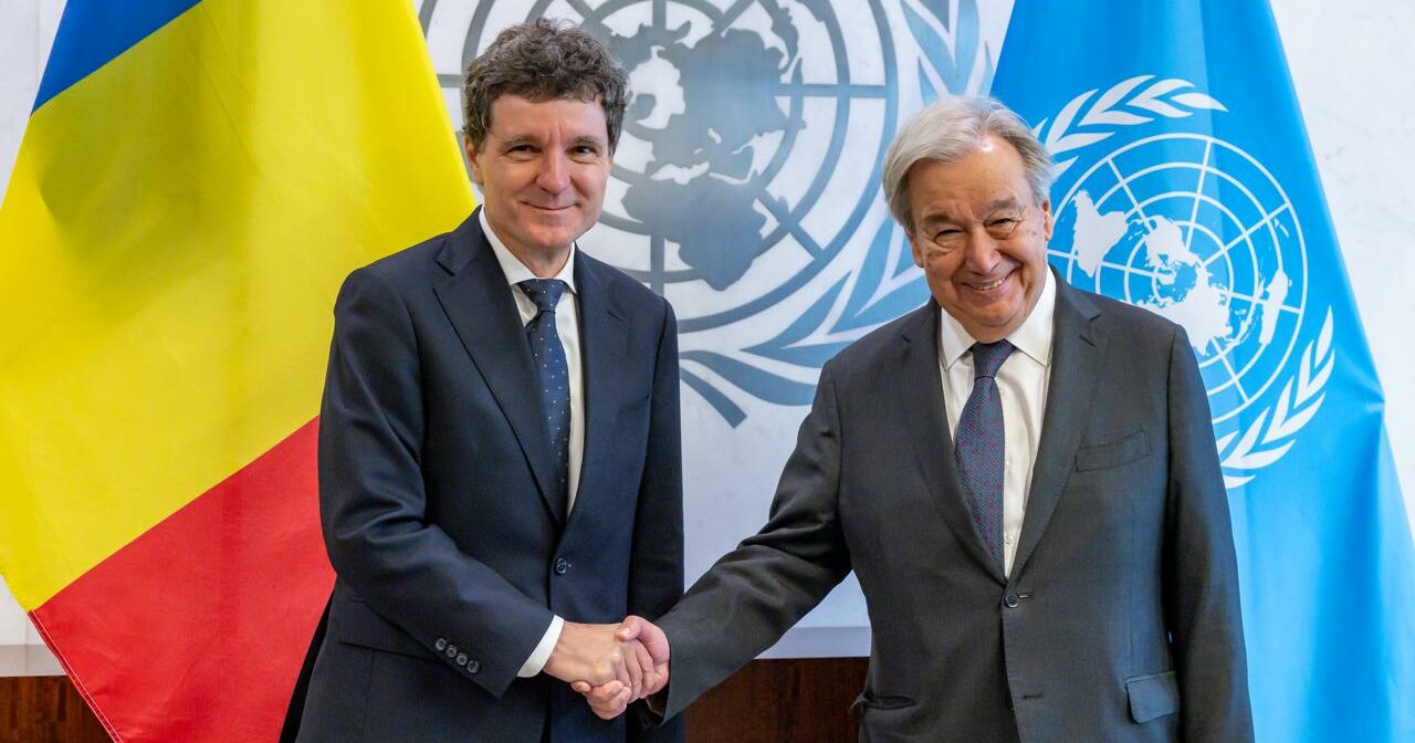 Nicușor Dan s-a întâlnit cu secretarul general al ONU, Antonio Guterres, în SUA. Ce mesaj i-a transmis președintele României