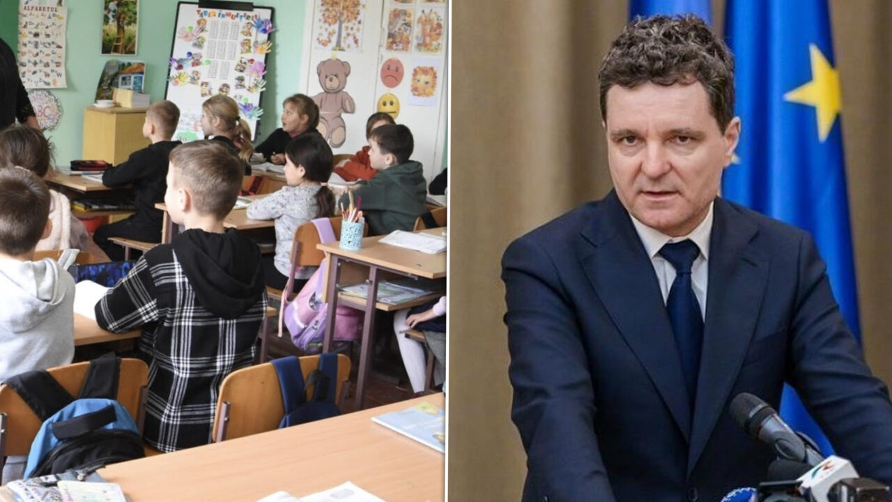 Nicușor Dan le-a testat cunoștințele copiilor de la școala pe care a vizitat-o în debutul anului școlar. Cu ce problemă la matematică i-a provocat