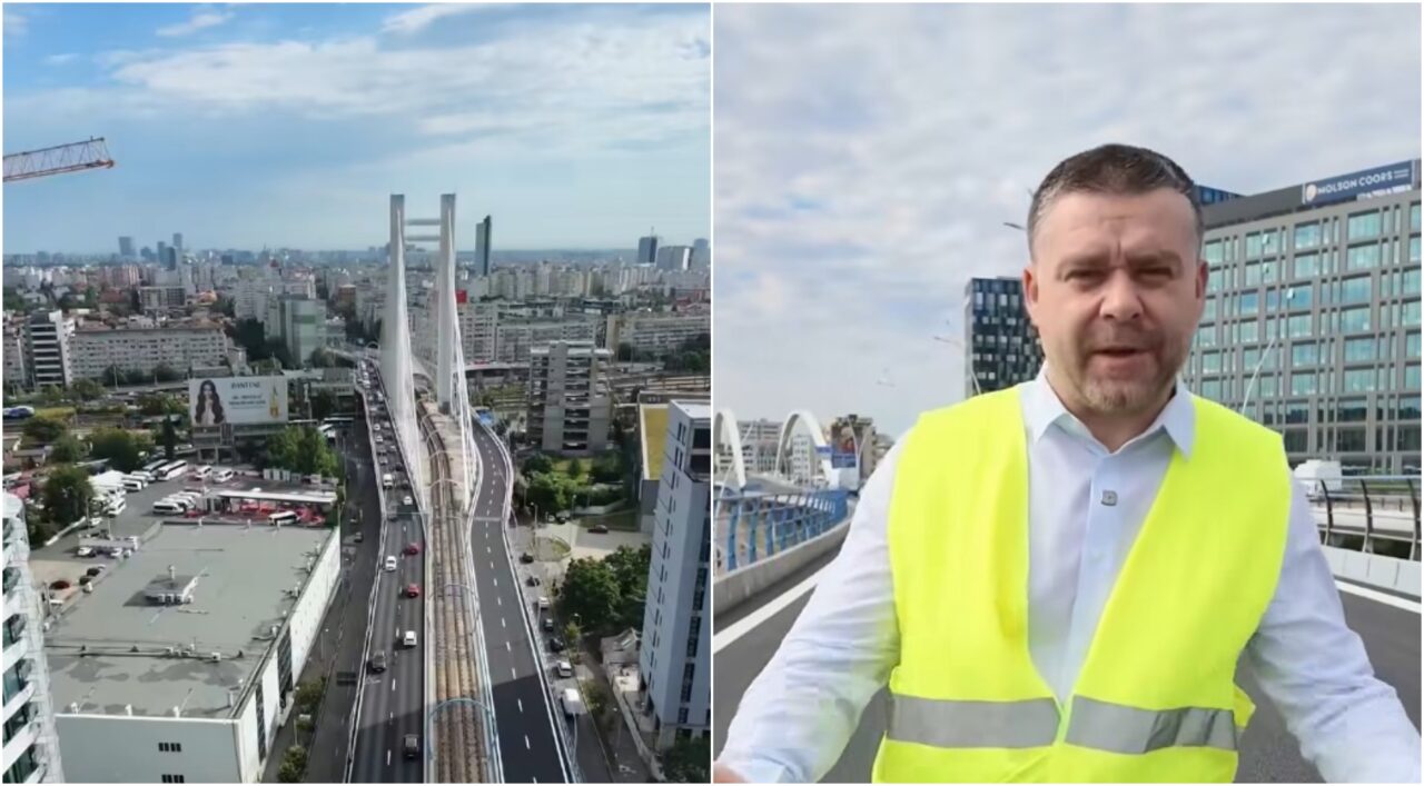 Podul Basarab se redeschide circulației în această noapte. Anunțul făcut de primarul general al Capitalei
