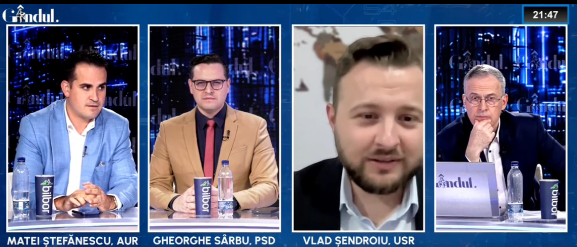 Scandal în platoul emisiunii Subiectul Zilei. Reprezentanții PNL, PSD și AUR s-au certat de la Lege Integrității ajunsă subiect de dezbatere la Bruxelles