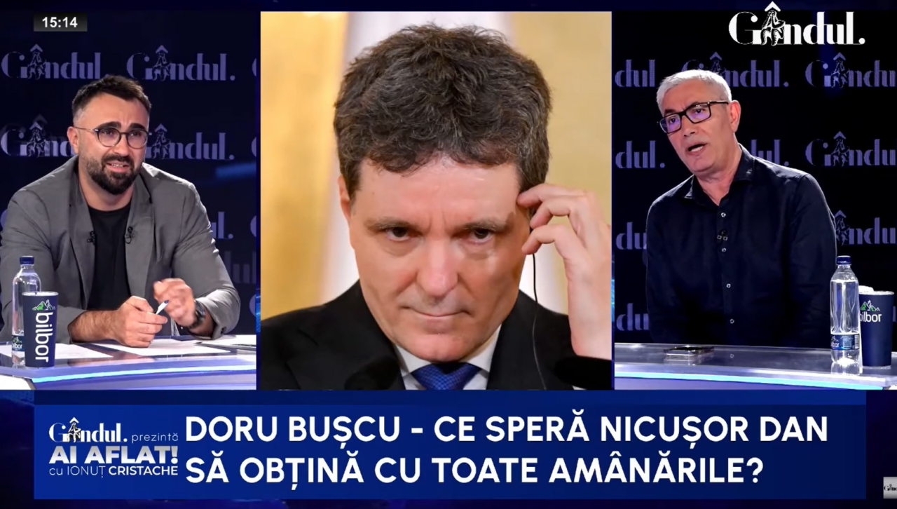 Ce speră să obțină președintele cu toate amânările. Doru Bușcu: Nicușor Dan se împiedică în declarații