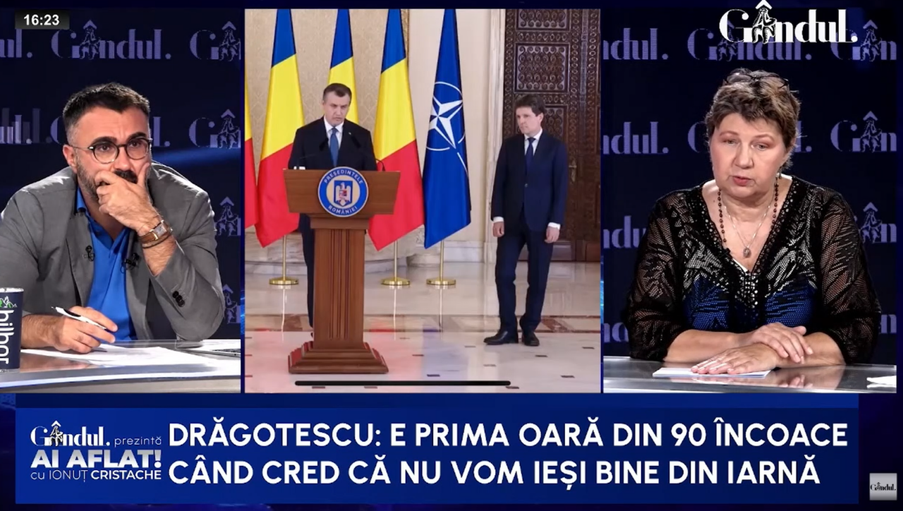 Avertisment fără precedent al Corinei Drăgotescu: Vine cea mai grea iarnă, cum nu am mai avut din 1990/Cred că nu vom ieși bine