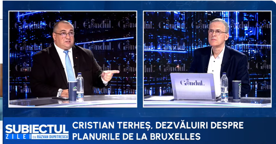 Cristian Terheș, dezvăluiri despre poziția României în UE. Un reprezentat MAE ar fi cerut în trecut o hotărâre Europeană care să anuleze decizii CCR