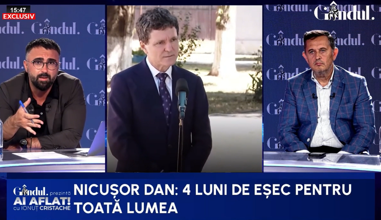 Piperea îl critică pe Nicușor Dan pentru criza politică: Nu este eșecul nostru, este eșecul lui și al lui Bolojan