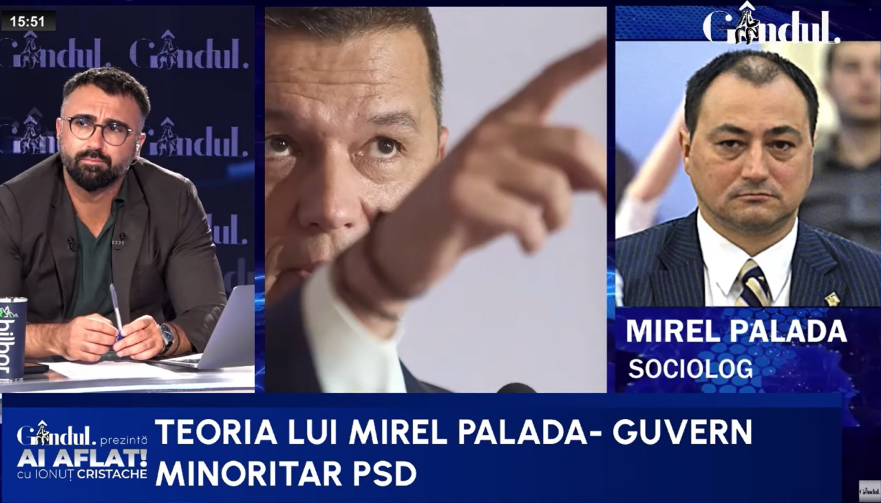 Mirel Palada anticipează o mișcare decisivă a lui Nicușor Dan: Vom avea guvern minoritar PSD