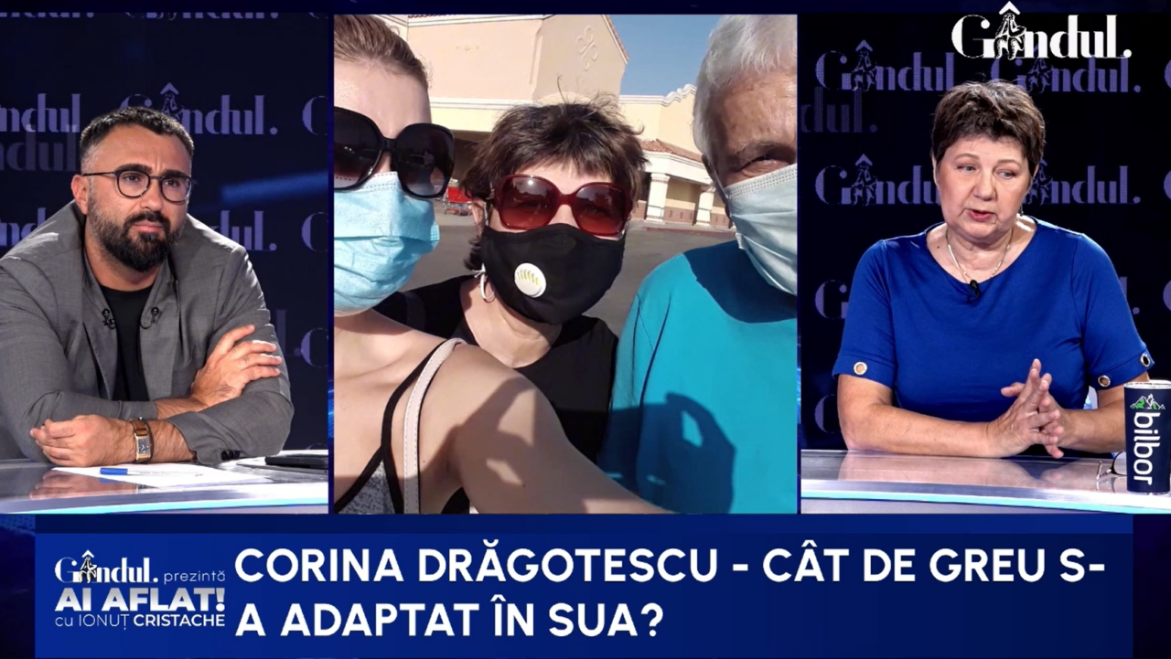 Cum s-a adaptat Corina Drăgotescu la viața din America: Am rămas fără venituri/Am avut ideea genială să livrez mâncare