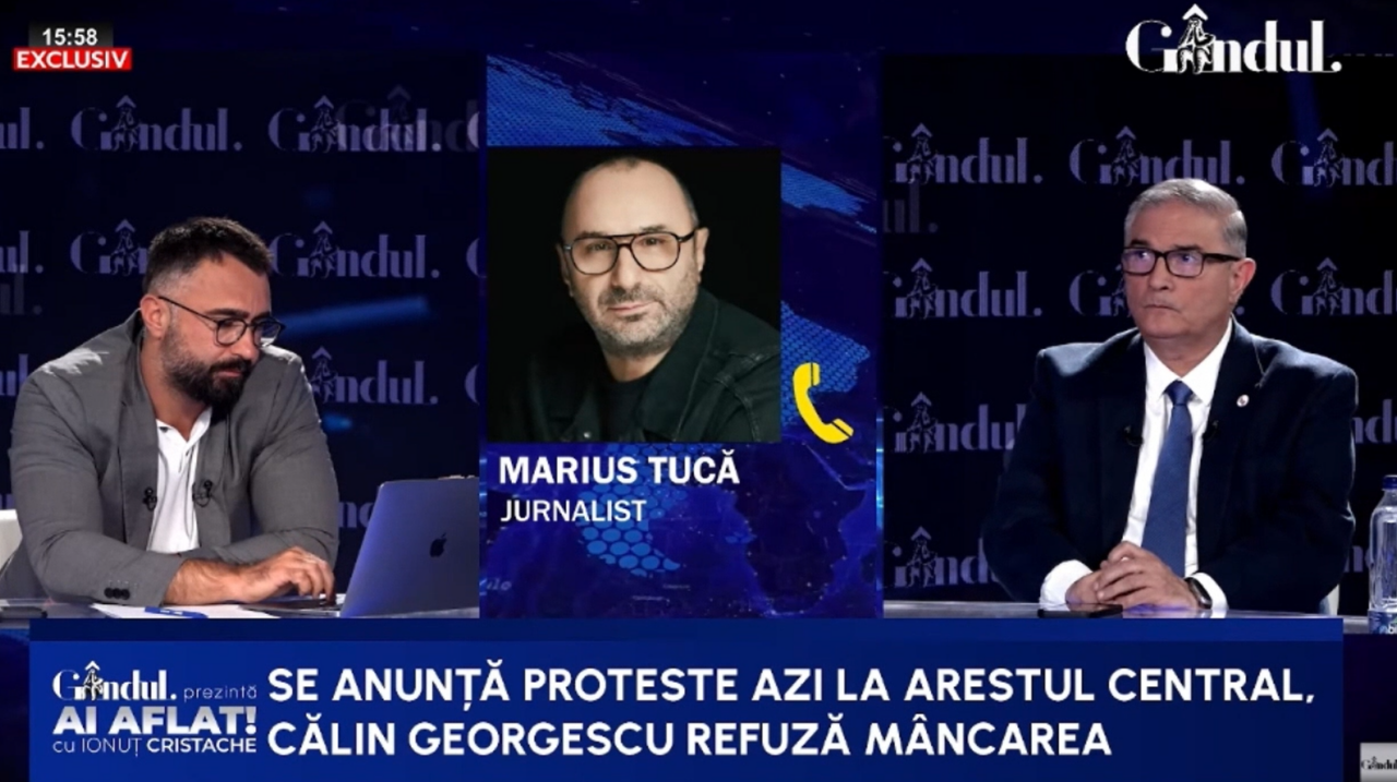 Marius Tucă, avertisment în cazul Călin Georgescu: Cineva vrea să arunce România în aer/Arestarea lui doar aprinde chibritul