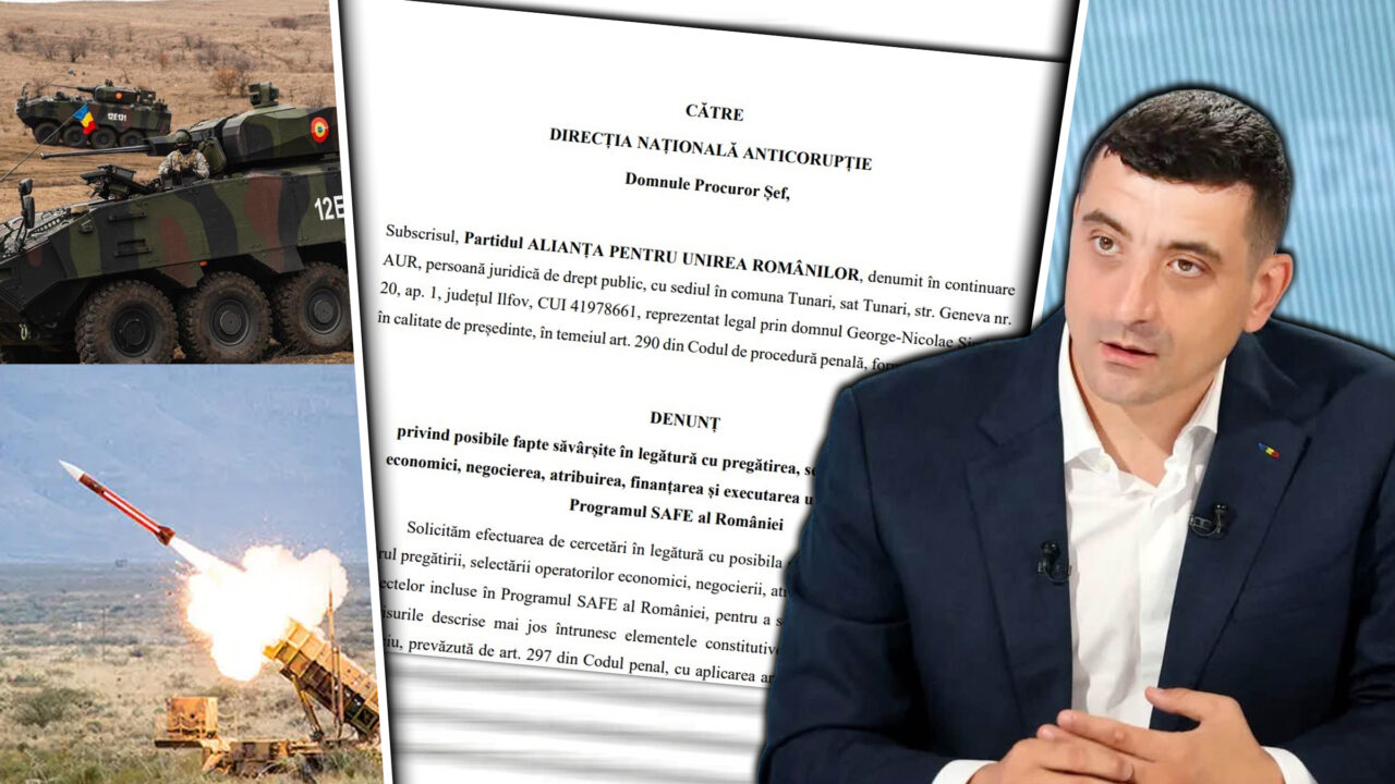 AUR contestă programul SAFE și trimite Guvernul Bolojan în atenția DNA