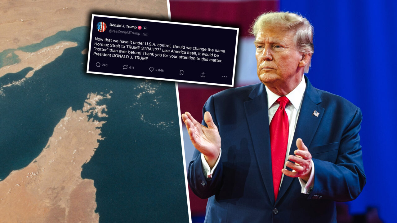 Donald Trump propune redenumirea strâmtorii Ormuz după numele său