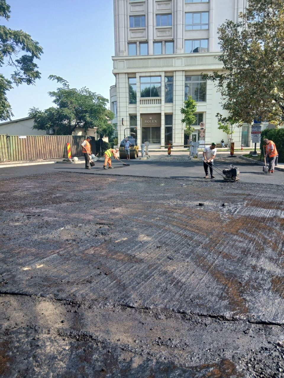 (P) Infrastructură S5. Infrastructură S5 S.A. a executat lucrări de reparații pe strada Mihail Cioranu