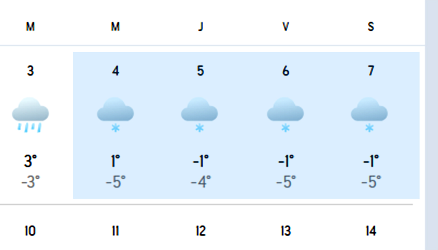 Image accompanying Orașele din România în care ninge 4 zile săptămâna viitoare. Meteorologii Accuweather anunță ninsori ca…, from Gândul