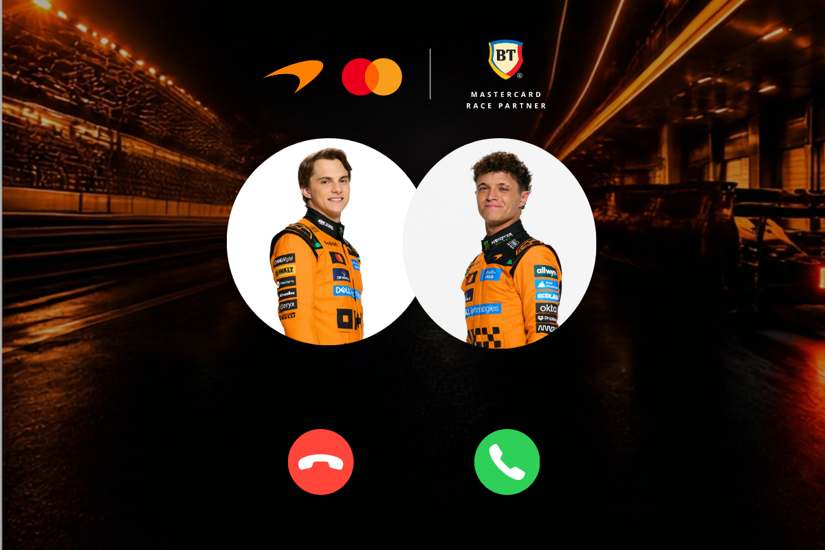 Un quiz cu 7 întrebări poate transforma pasiunea pentru McLaren într-o experiență pe care puțini fani o pot trăi: un apel video exclusiv cu unul dintre piloții echipei. Banca Transilvania îi provoacă pe fanii McLaren Mastercard Formula 1 să-și testeze cunoștințele până pe 31 octombrie (P)