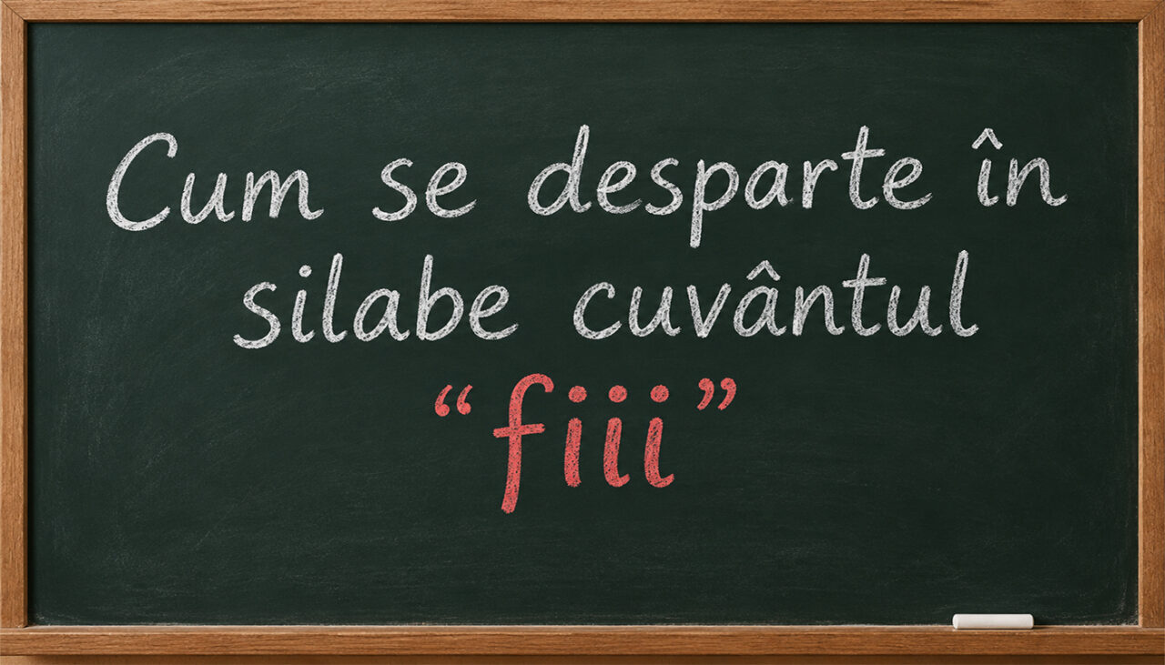 Cum se desparte în silabe cuvântul „fiii”? Mulți români greșesc