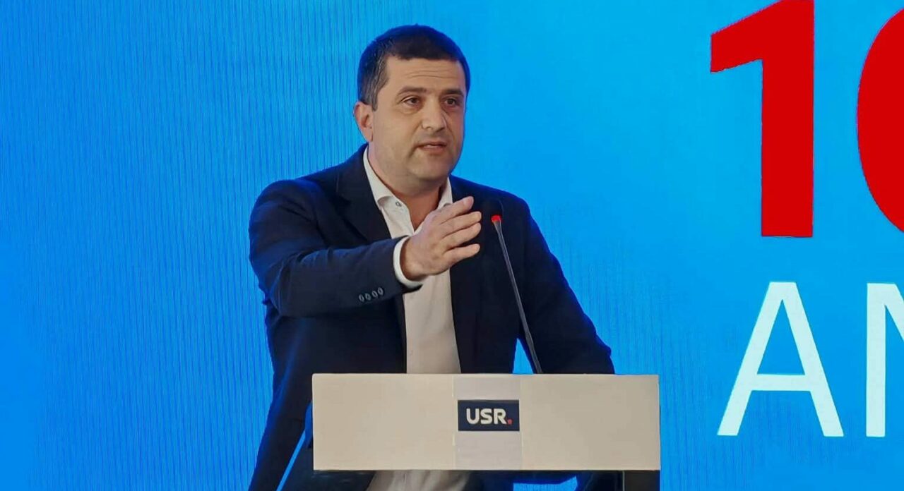 Miruță a serbat 10 ani de USR la Pitești. Ce „manifest” a lansat