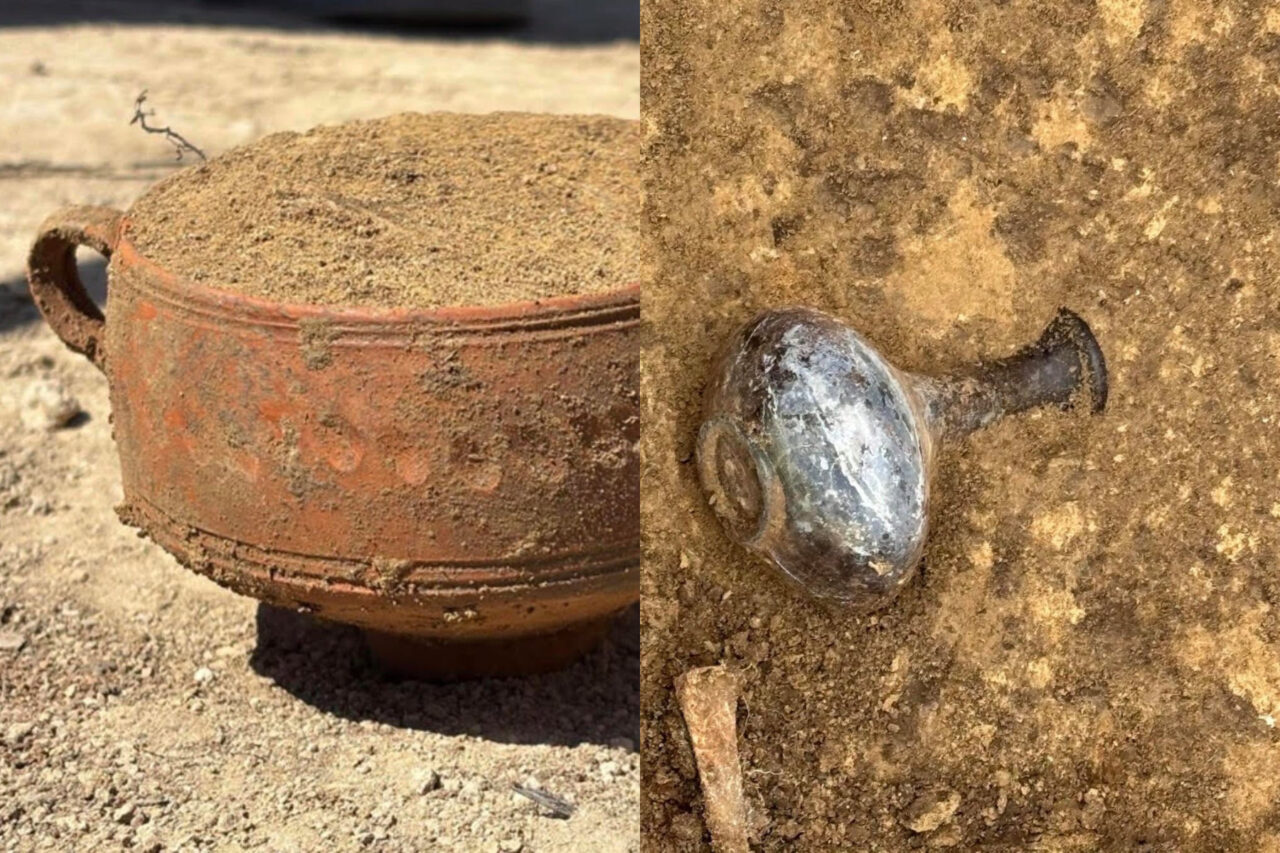Arheologii au făcut o descoperire uimitoare la Agigea Nord. Morminte și parcelări romane, în traseul modernizării feroviare din Portul Constanța