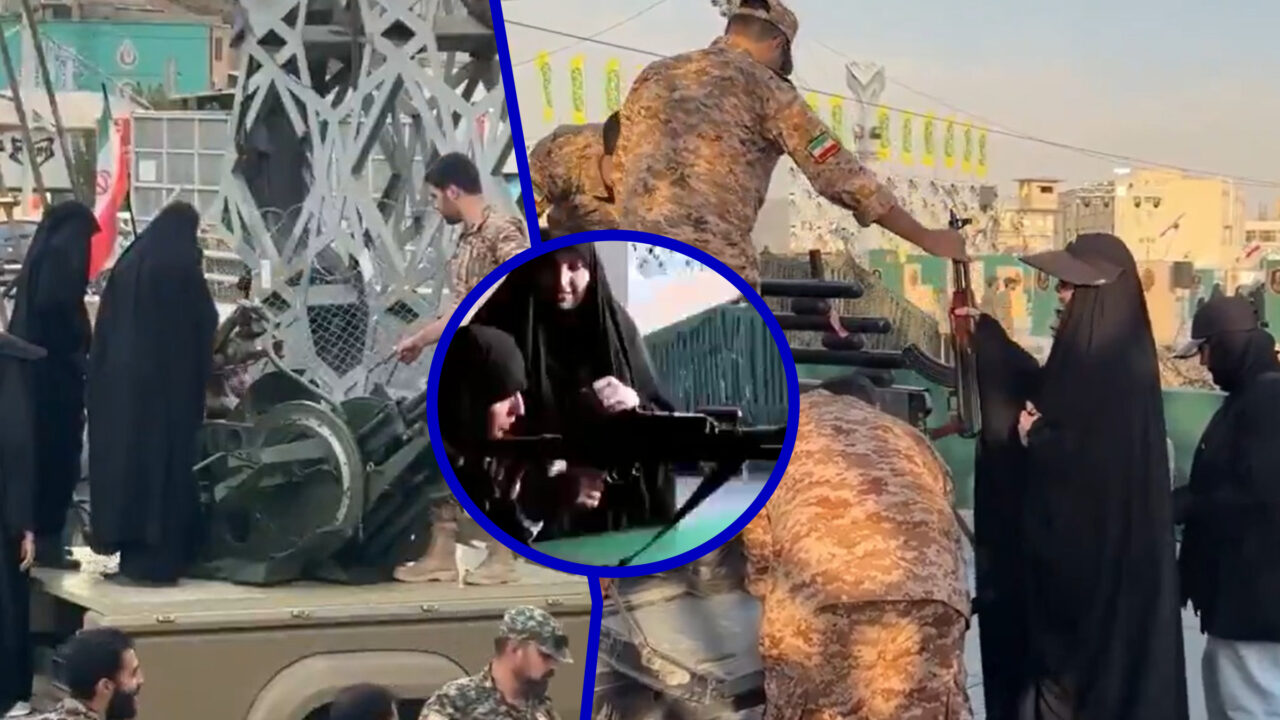 Cum se antrenează femeile din Iran pentru războiul cu Statele Unite. Instrucțiile au loc chiar în piețele publice din Teheran sub coordonarea IRGC