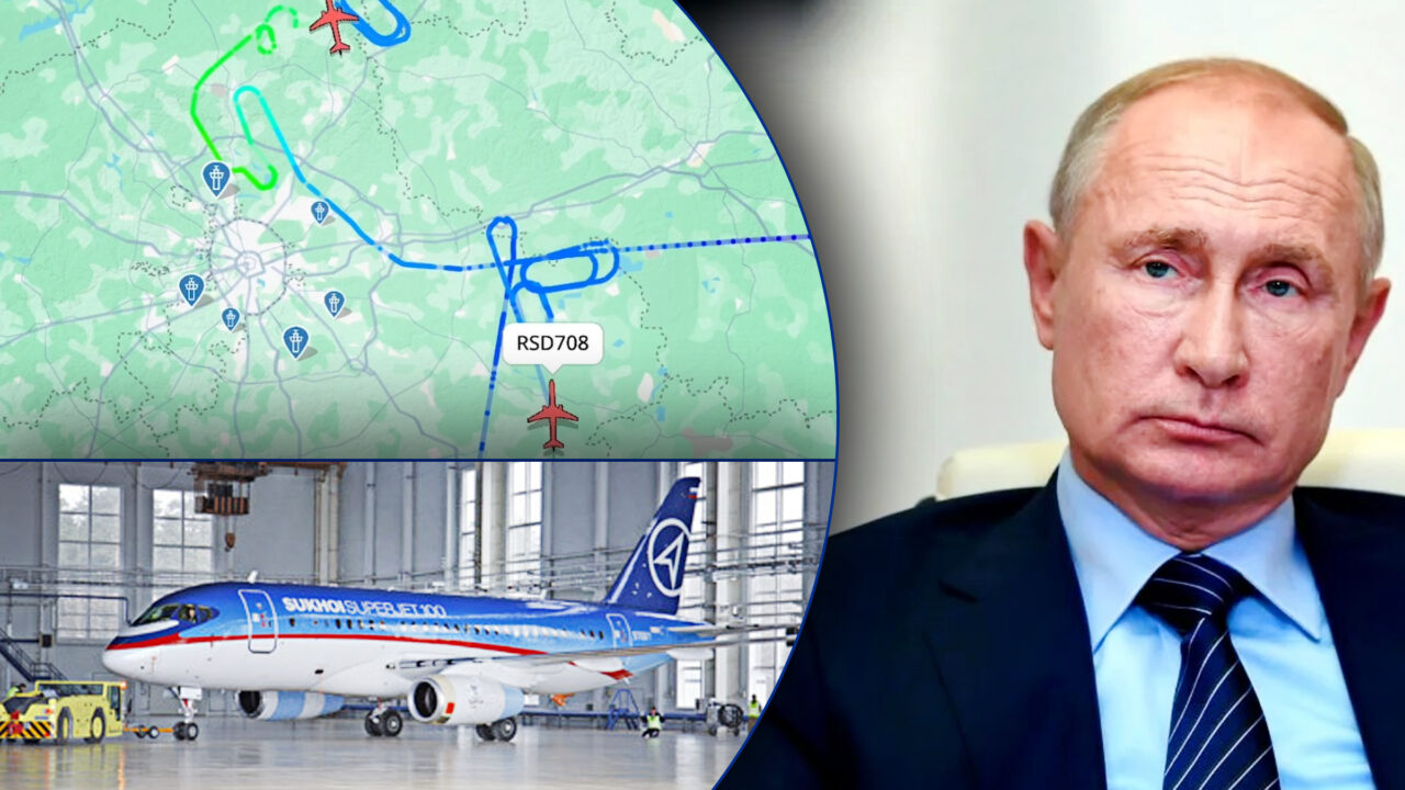 Alertă pe cerul Moscovei: Aeronava lui Vladimir Putin n-a putut ateriza după ce capitala rusă a fost vizată de un atac masiv cu drone ucrainene