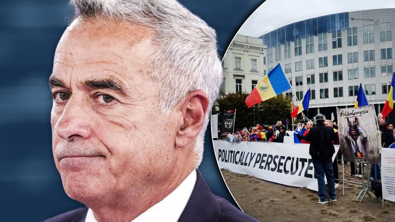 Zeci de oameni s-au strâns în fața Parlamentului European, la protestul pentru susținerea lui Călin Georgescu Susținătorii își strigă nemulțumirea și cer eliberarea fostului prezidențiabil: „Noi l-am votat, voi l-ați arestat!”