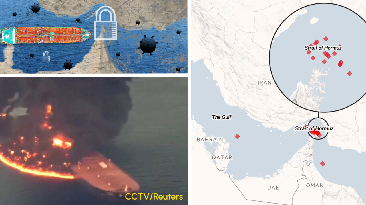 Navele comerciale și petrolierele care traversează strâmtoarea Ormuz, încă atacate cu rachete și drone la 7 luni de la începerea războiului SUA-Iran