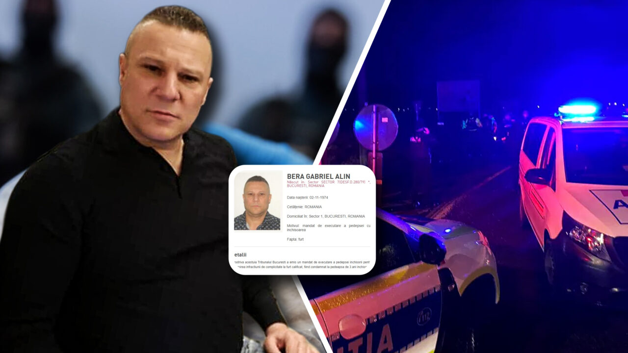Un interlop faimos din București, condamnat pentru furt după ce a jefuit un traficant internațional de cocaină. Hoțul a fost dat în urmărire generală