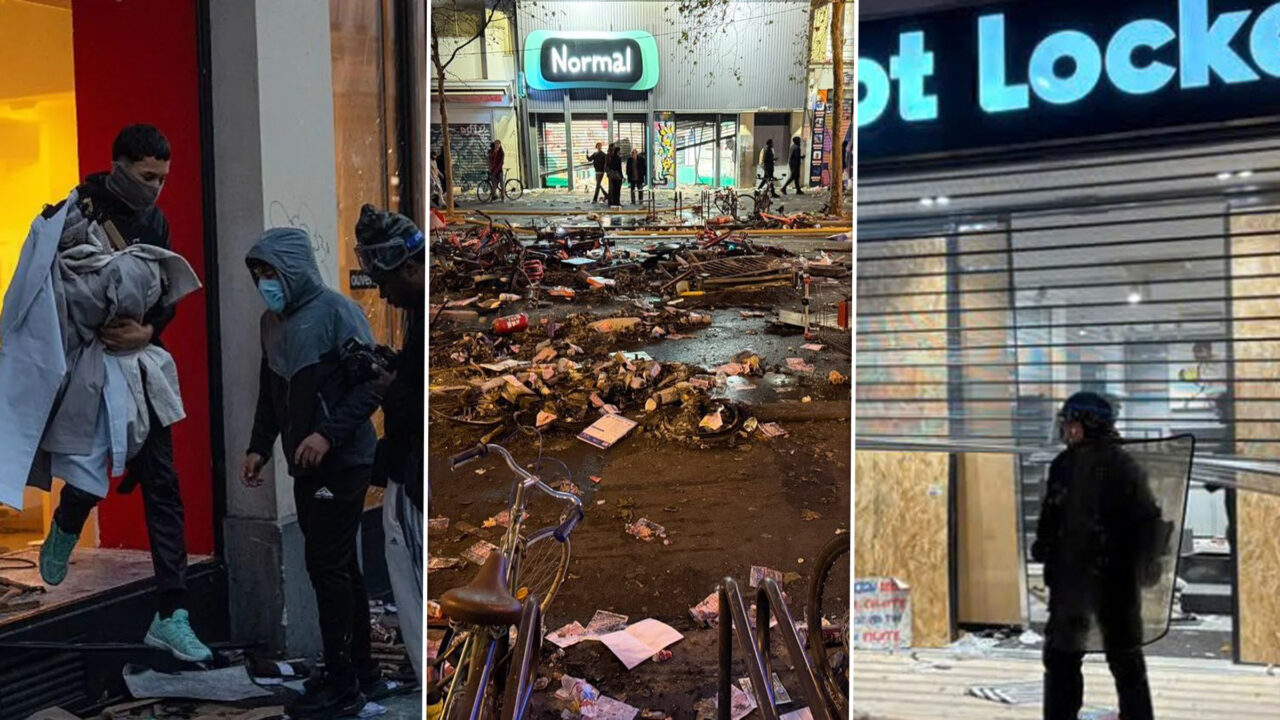 Protestele față de scumpiri au zguduit Franța. Magazinele brandurilor de lux au fost sparte și golite de hoți
