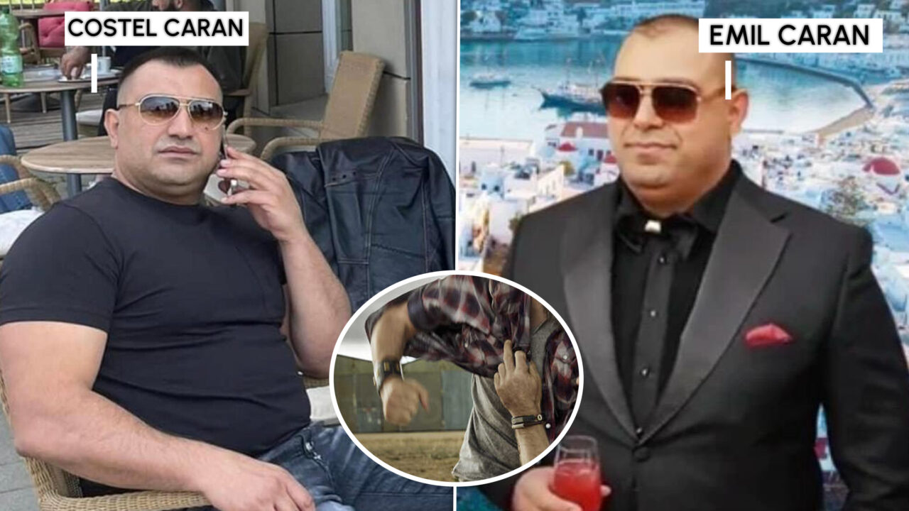 Bătaie ca în filme între frații Costel și Emil Caran. Este război la vârful lumii interlope