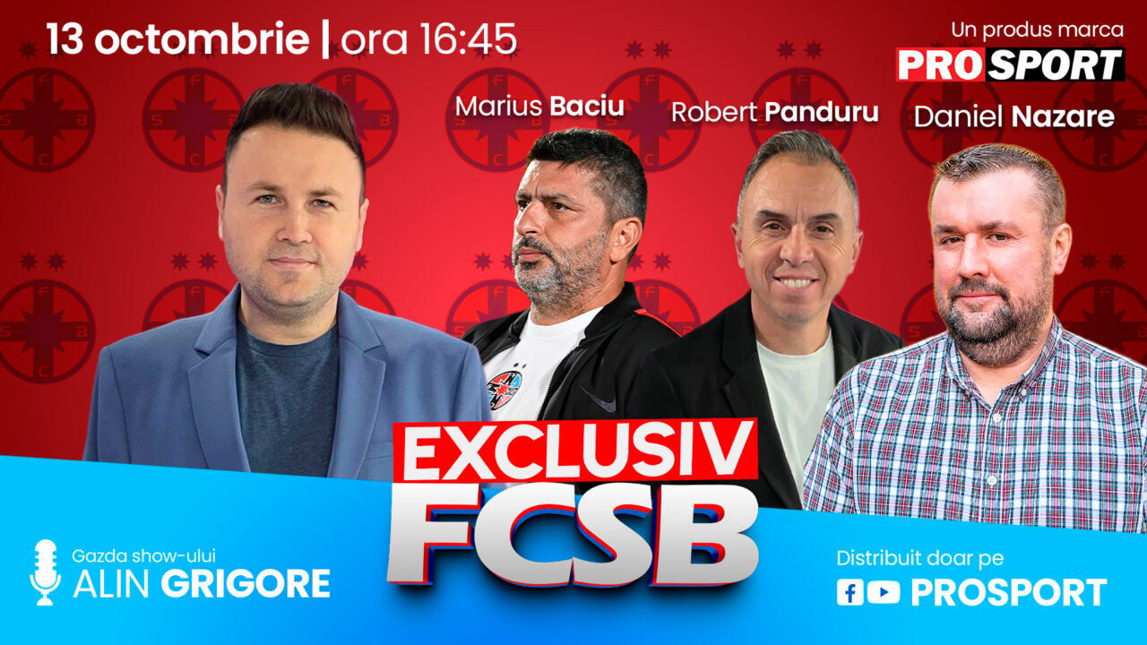 EXCLUSIV FCSB, azi de la 16:45. Marius Baciu, în direct cu suporterii: orice întrebare ai, azi primești răspunsul!