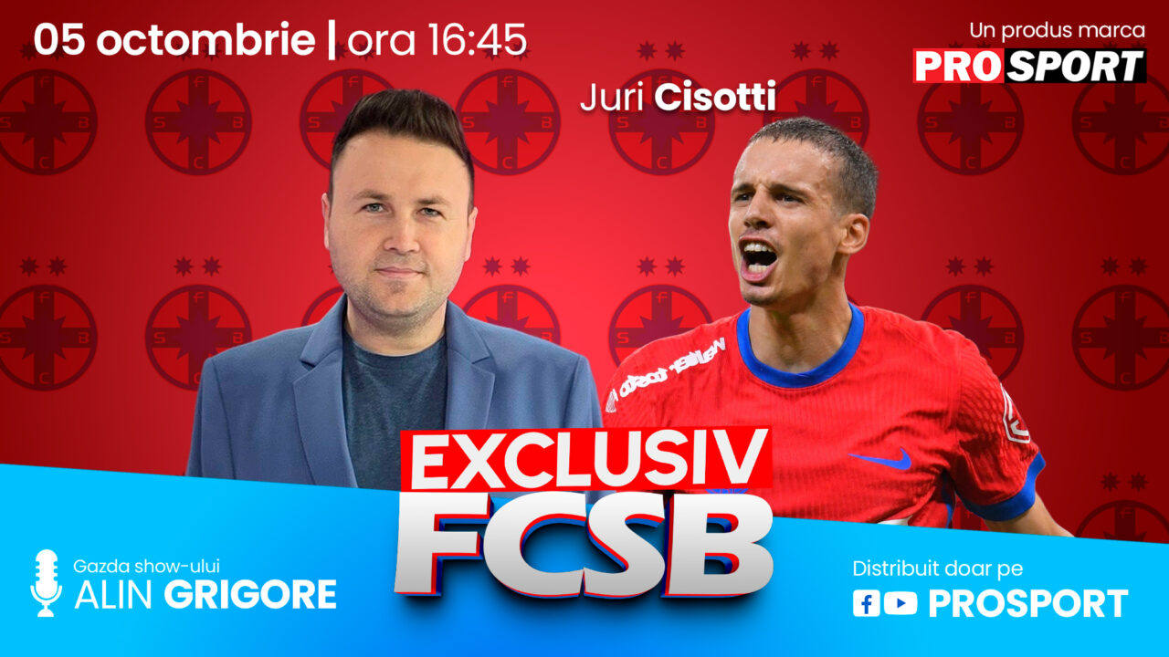 EXCLUSIV FCSB, azi de la 16:45. Juri Cisotti, în premieră în fața fanilor roș-albaștri: ce spune despre Reghecampf și care e anunțul mijlocașului