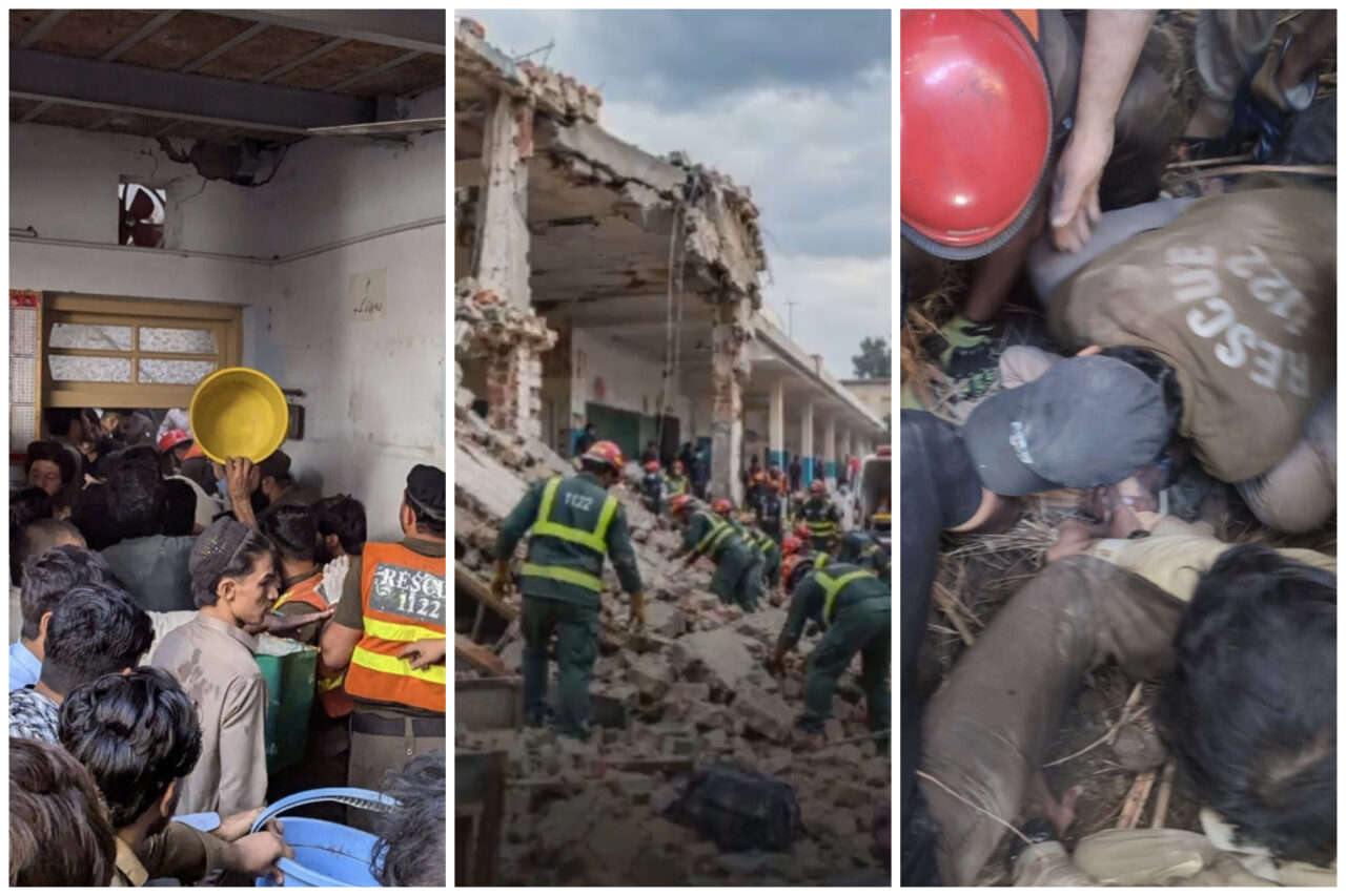 Tragedie la o școală din Pakistan. 27 de elevi și un profesor și-au pierdut viața după ce acoperișul clădirii s-a prăbușit în timpul orelor de curs