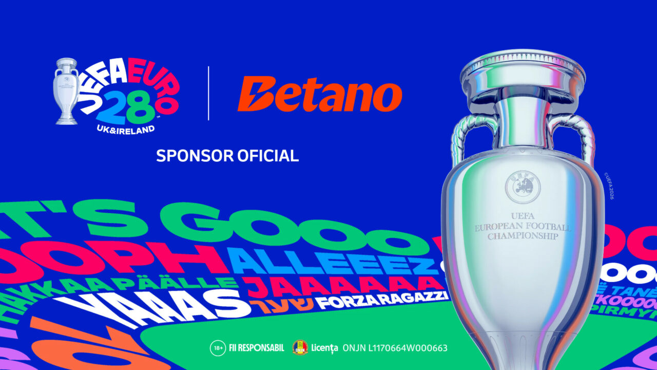 (P) Kaizen Gaming și UEFA anunță că  Betano devine Sponsor Oficial al UEFA EURO 2028™