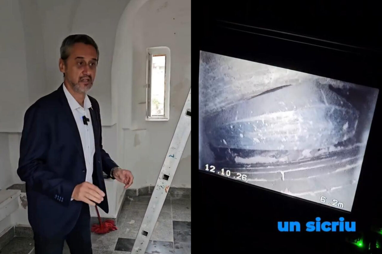 Descoperire macabră în capela cimitirului din Slatina. Anunțul a fost făcut de primarul Mario De Mezzo: „Nu știm ce conțin, putem doar să ne imaginăm – oase umane”
