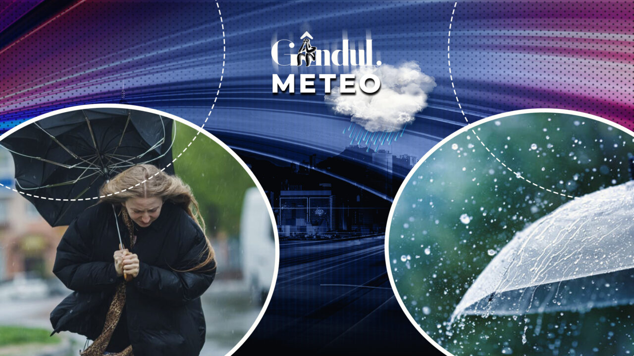 Temperaturi scăzute și cod galben de vânt, emis de ANM. În ce zone vor fi rafale de până la 70 km pe oră