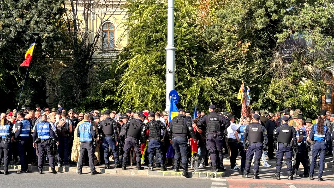 Alte zece persoane, reținute după violențele de la protestul fermierilor din Piața Victoriei