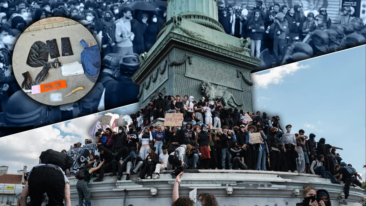 Franța, cuprinsă de proteste împotriva scumpirilor Elevi, studenți și activiști au ieșit în stradă, iar poliția a făcut zeci de arestări
