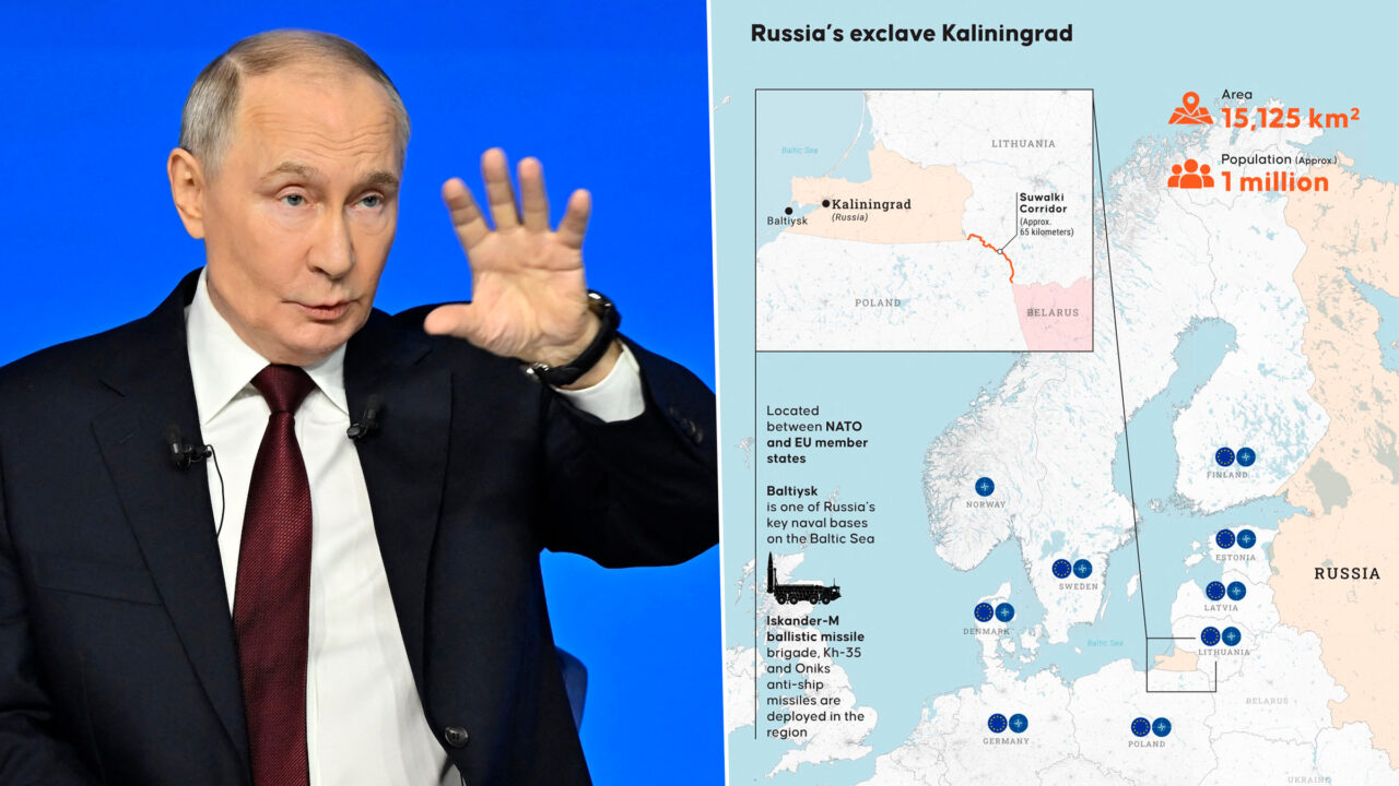 Marota „Kaliningrad”. Putin pune presiune pe NATO și face declarații contradictorii. Cum s-a ajuns de la „coexistența pașnică” la „atacuri împotriva centrelor decizionale din statele membre ale alianței chiar de la începutul conflictului”