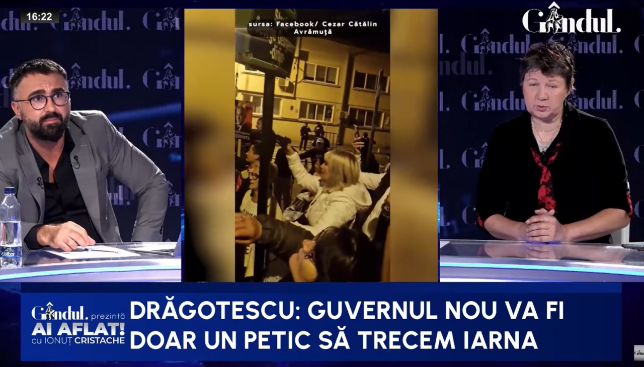Corina Drăgotescu, verdict dur în controversa momentului: Când vezi doar o parte din societate, vei fi primul care va aplauda dictatura când va veni