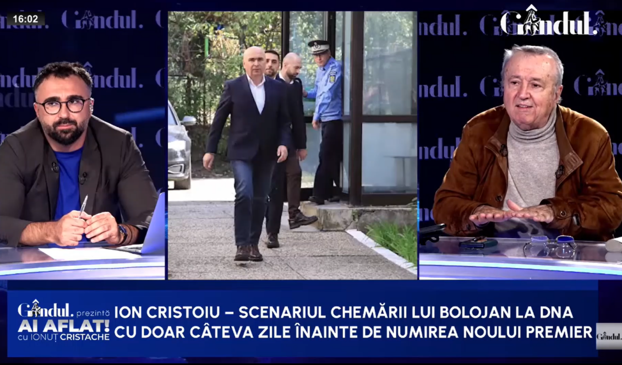 Predicția lui Ion Cristoiu în coincidența momentului: Dacă e un nou dosar la Bolojan, s-a terminat