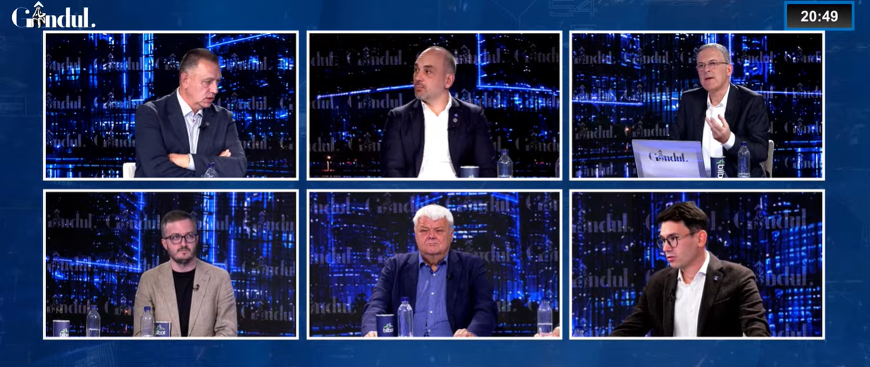 Crizele din țară, motiv de scandal în platoul Gândul PSD și USR își pasează vina pentru situația actuală a economiei