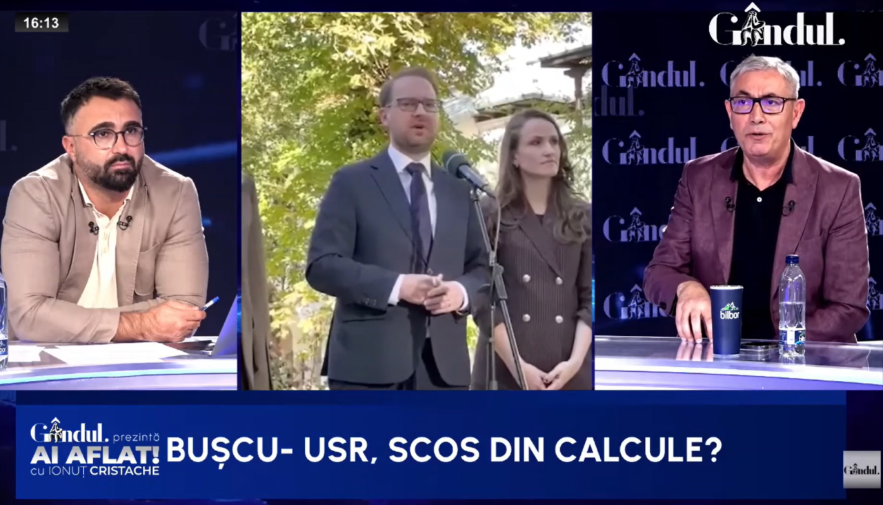 USR tras pe linie moartă? Doru Bușcu: Sunt prea răi/Nu mai plac publicului, nu au argumente