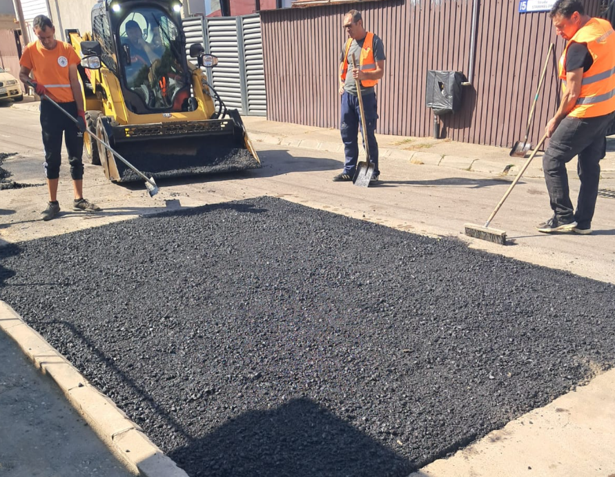 (P) Infrastructură S5. Intervențiile realizate pe strada Șuhaia: lucrări necesare pentru menținerea unor condiții corespunzătoare de circulație