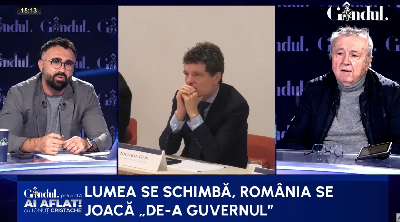 Cristoiu descifrează lupta pentru putere: Grindeanu a avut un moment electoral/Niculescu e un fel de stâlpul porții în care trag toți