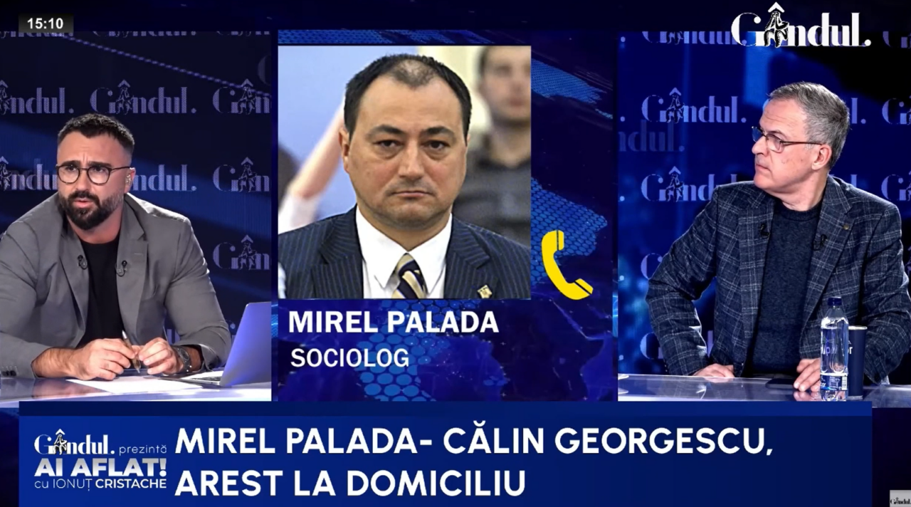 „O facere de dreptate” Mirel Palada explică decizia în cazul lui Călin Georgescu: Se confirmă că este un dosar politic